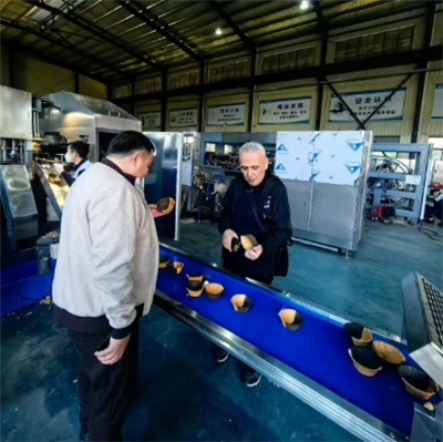 Новата машина за гофрети е готова за изпращане